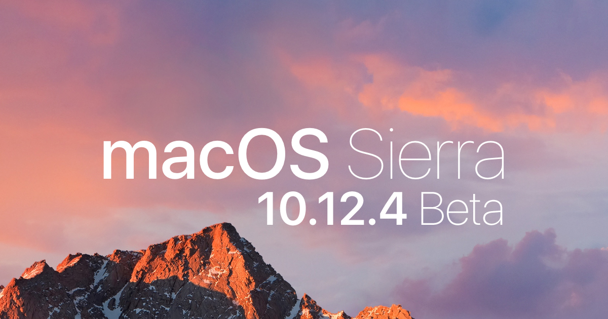 macOS-Sierra-10-12-4-Beta