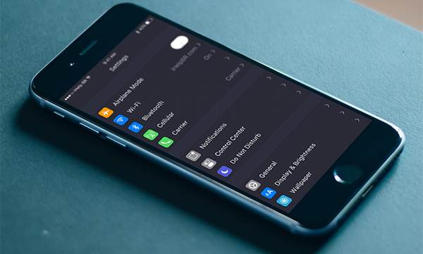iOS 11 Karanlik Mod