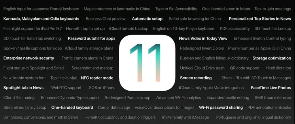 iOS 11 Klavye