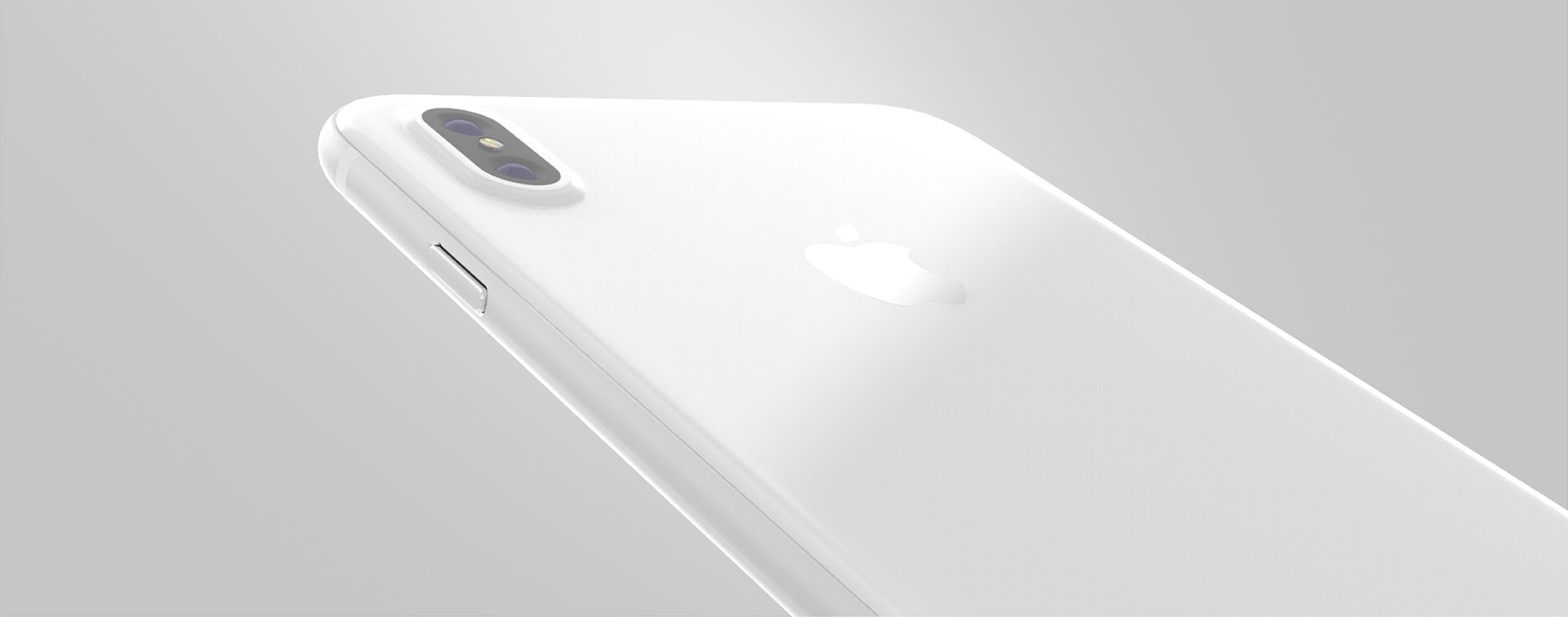 Seramik Kaplama Beyaz iPhone 8