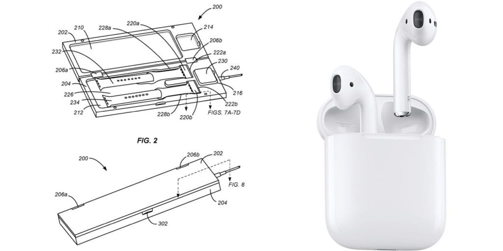 Apple, Apple Watch için AirPods tarzı kablosuz şarj davası için patent verdi