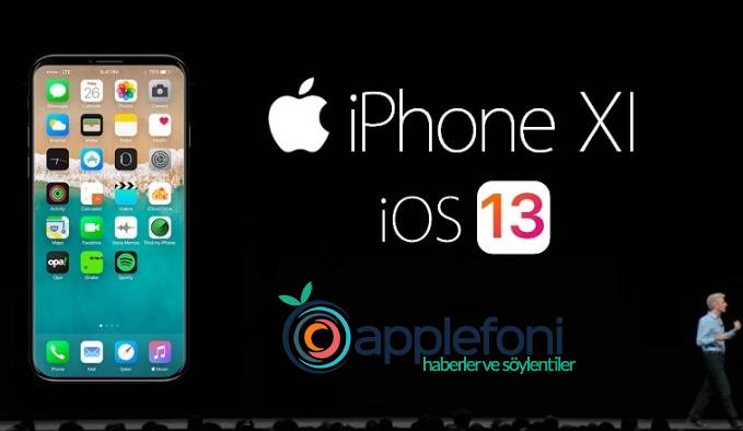 iOS 13 özellikleri iPhone XI tasarımında