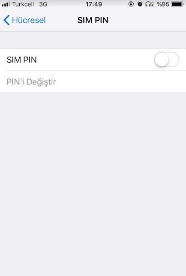 iPhone sim kart pin kodu degistirme-4