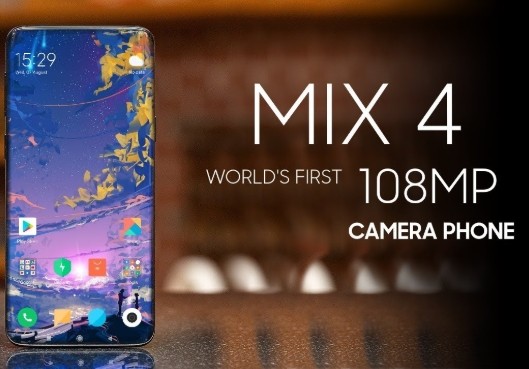 Xiaomi Mi Mix 4 108MP model olabilir